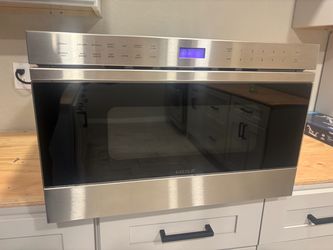 Wolf Stainless Steel Drawer Microwave 24 inch