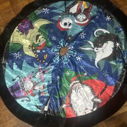 Nightmare before Christmas trees skirt