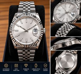 SILVER DIAL DAY JUST
