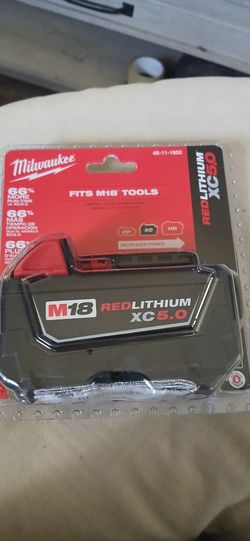 Milwaukee M18 RedLithium XC5.0 Battery