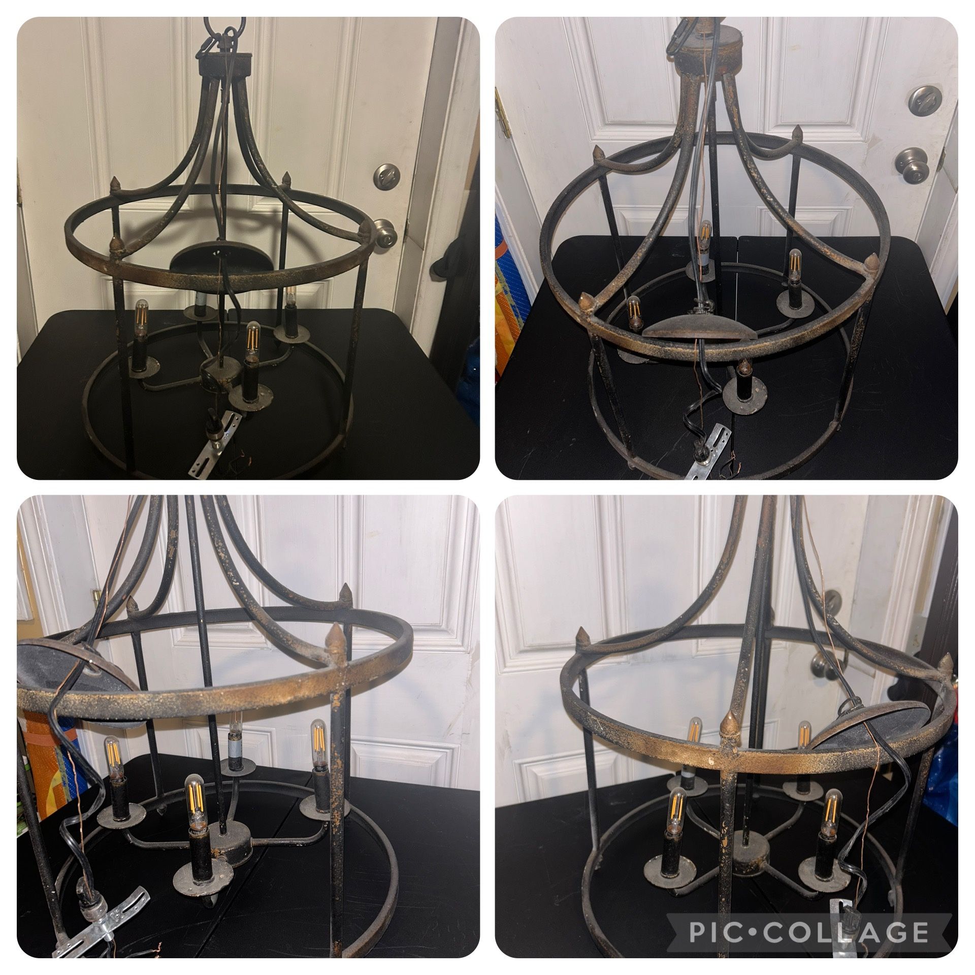 Iron Like Chandelier