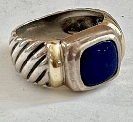 David Yurman sterling sliver 925 ring  size 10
