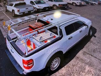 Ford Maverick bed ladder rack