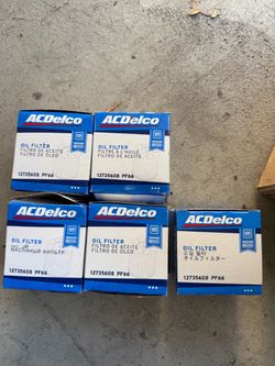 ACDelco PF66 Oil Filter – Lot of 5
