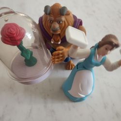 Beauty and the Beast Cake Topper