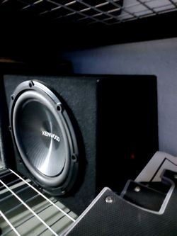 Kenwood 12" Subwoofer In Box