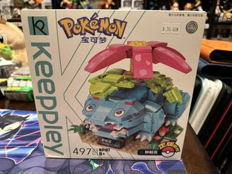  Keeppley Pokémon Venusaur Building Blocks 497 Pieces 