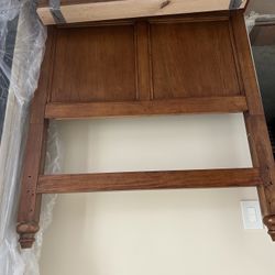 Twin Oak Bed Frame