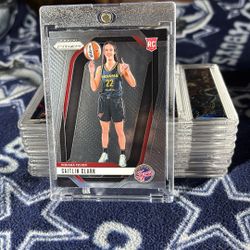 2024 Panini Sliver Prism Caitlin Clark Red Rookie 