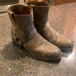 Used Size 11 Harley Davidson Leather Boots 