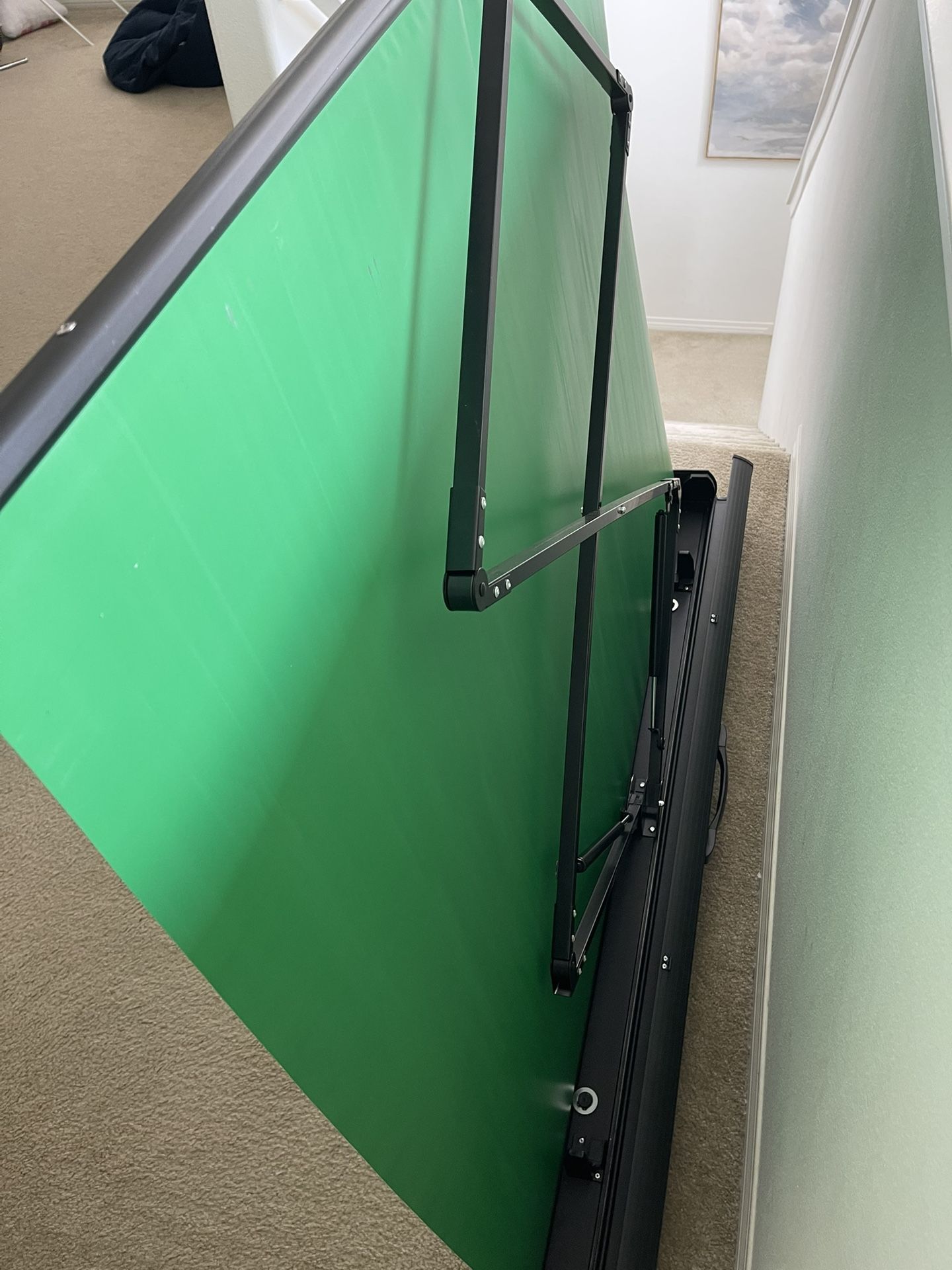 New Kshioe Portable Green Screen Backdrop, 78.7" x 58.3" Collapsible Chroma Key Chromakey Panel 