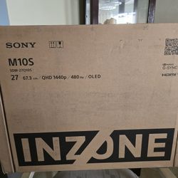 Sony INZONE 27" M10S 1440P 480HZ OLED 0.03MS NVIDIA G SYNC