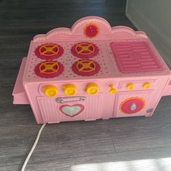 Vintage 2000 Barbie "Bake With Me" Real Working Oven