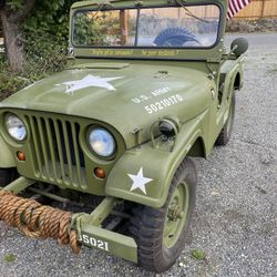 1953 Willys M38A1 Army Jeep