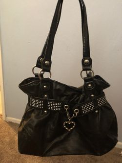Black purse