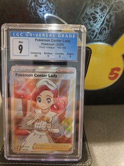 Pokemon Center Lady #185 Pokemon Vivid Voltage CGC 9