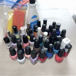 Large Nail Polish & Manicure Starter Set – 30+ Colors!