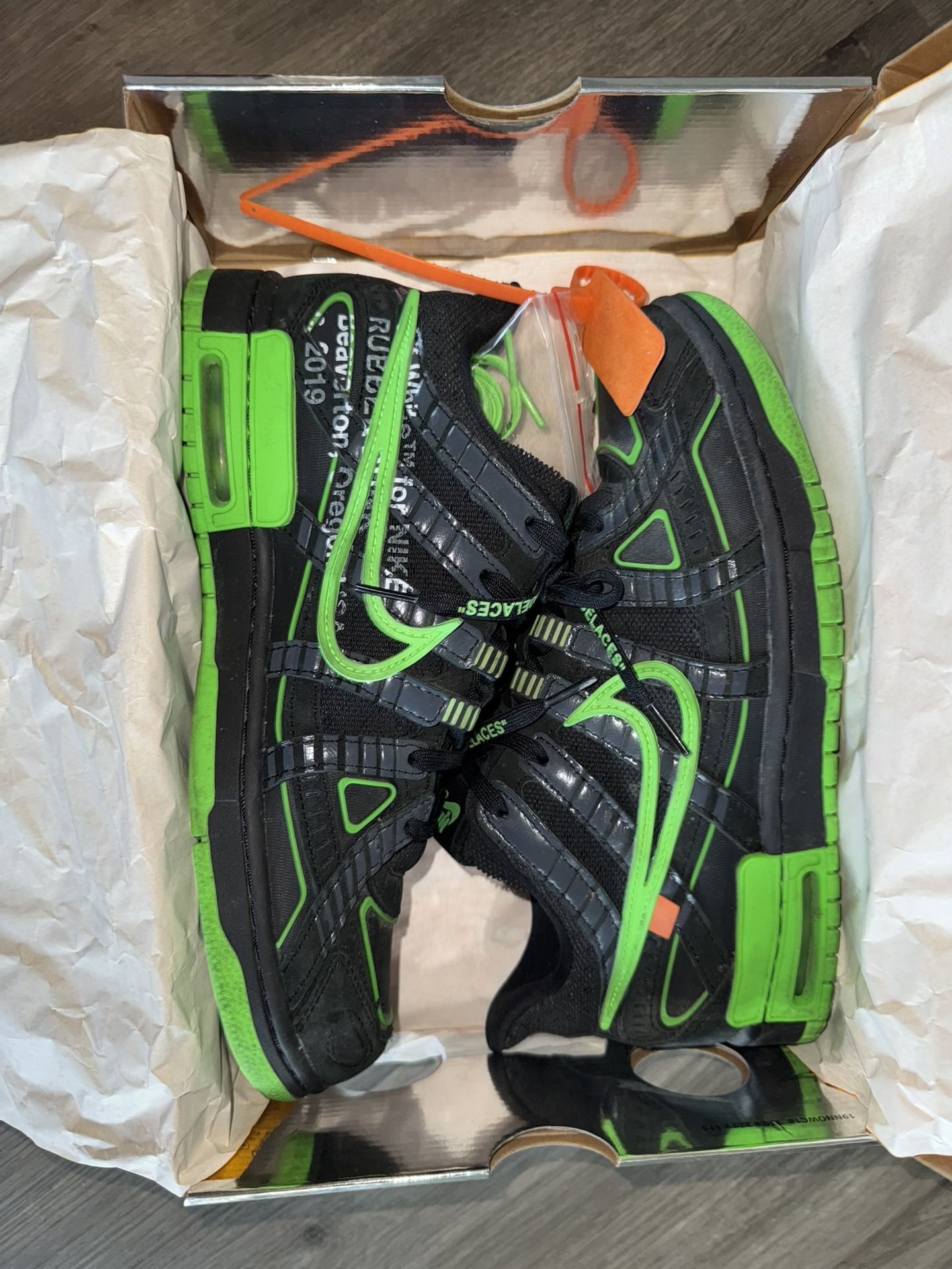 Nike Off White Rubber Dunks