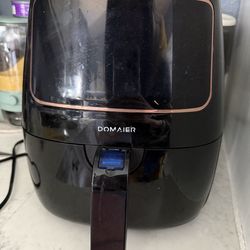Air Fryer 4QT Electric Air Fryer Oil-Free Cooker Black Kitchen Appliance