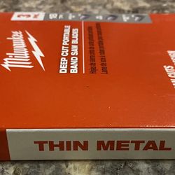 Milwaukee Band Saw Blades 44 7/8” 18 TPI 3 Pack