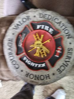 Fireman Plaque