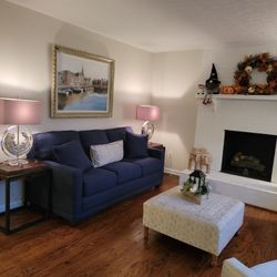 Lazy Boy Sofa With ottoman