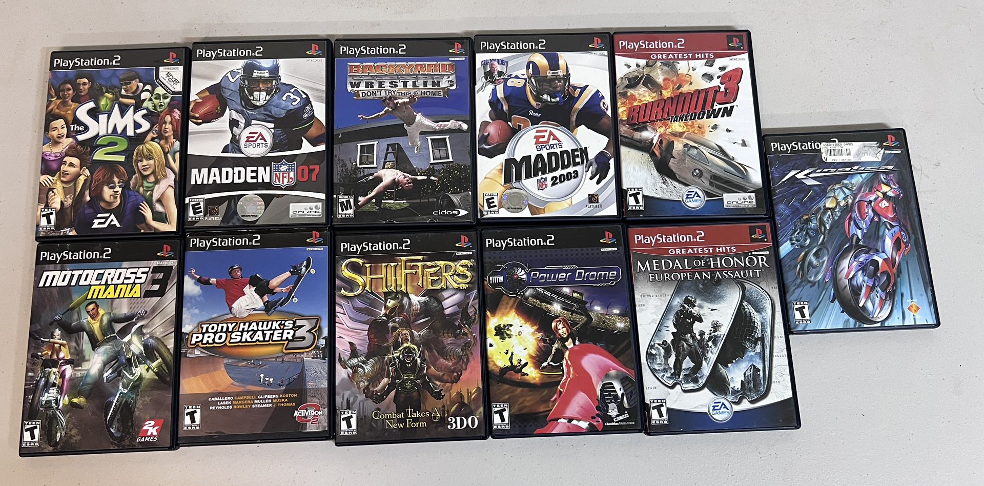 11 PS2 Games