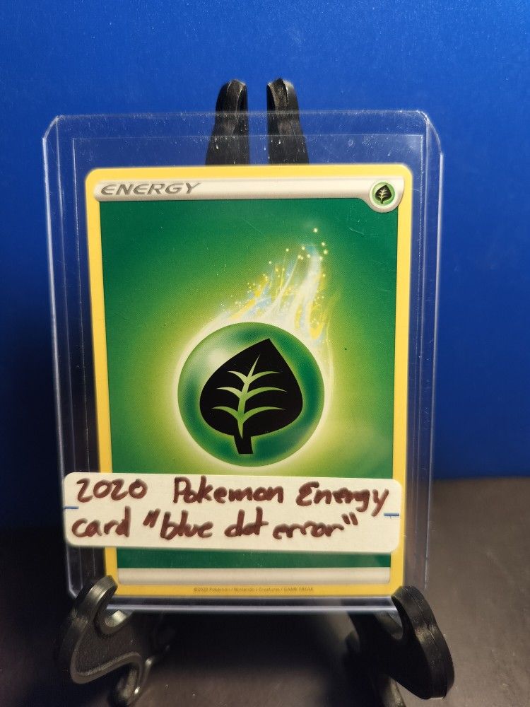 2020 Pokemon Grass Energy "Blue Dot Error" (None Played)