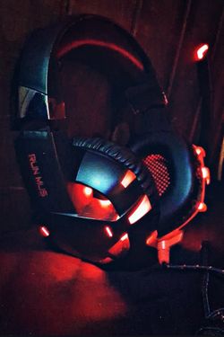RUNMUS Gaming Headset - K2 -LED Light