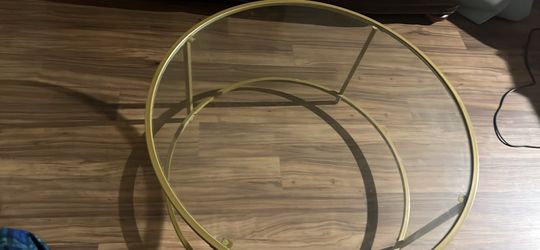 glass coffee table