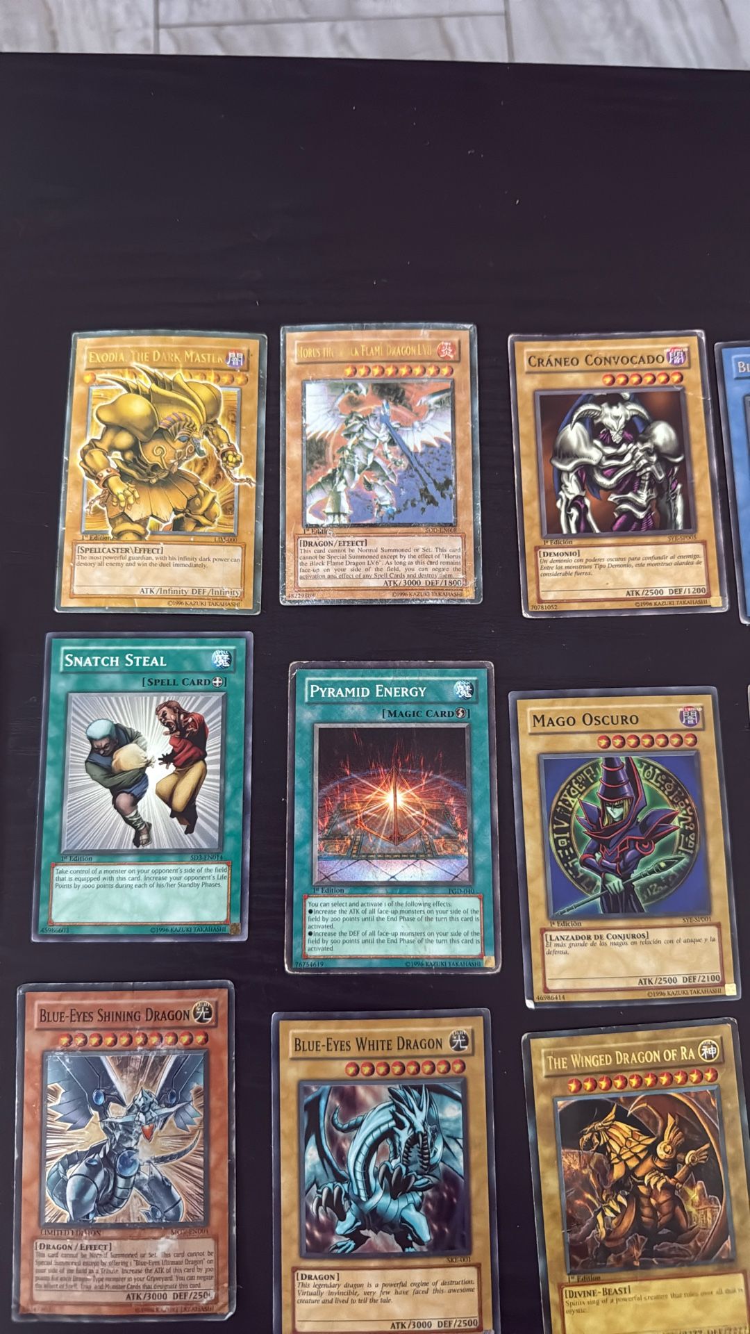 Yu-Gi-Oh cards