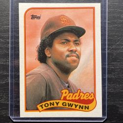 1989 Topps Tony Gywnn Baseball Card #570