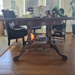 Antique Table 65.5' Diameter