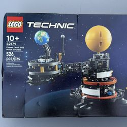 Lego Technic Planet Earth And Moon In Orbit