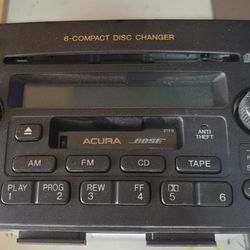 2001 02 03 04 ACURA MDX AM FM BOSE STEREO RADIO OEM