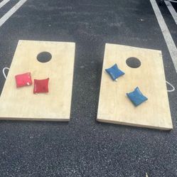 Wooden Corn Hole Game