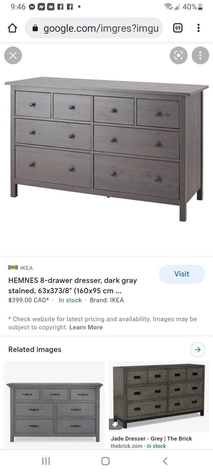 Gently Used Furniture.