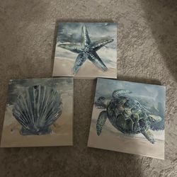 Sea Life Beach House Decor 