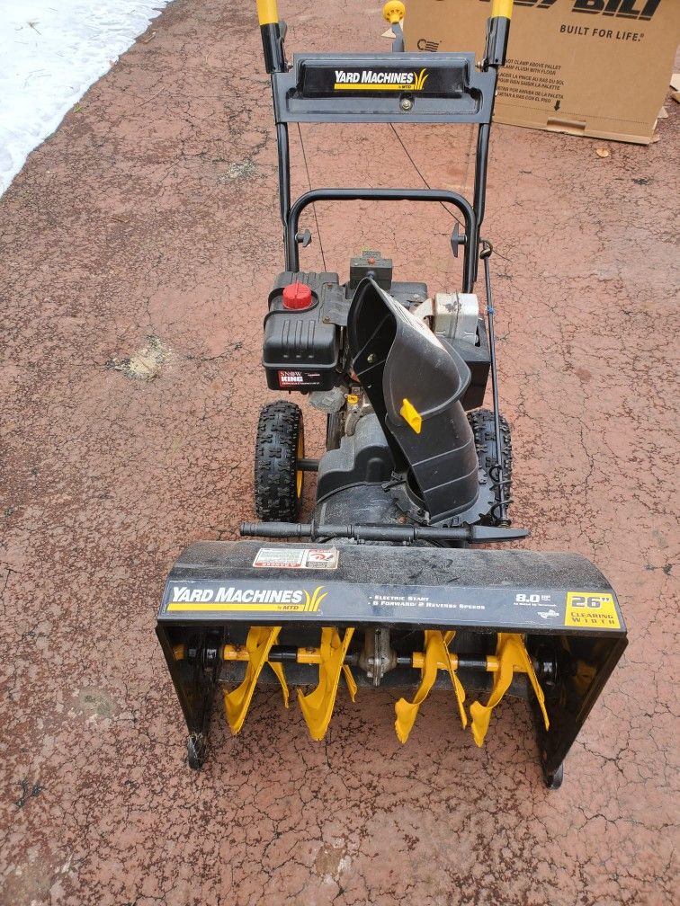Used Yard Machines Snowblower for Sale in Stroudsburg, PA OfferUp