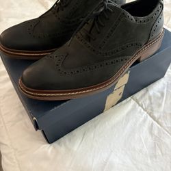 Size 8 Leather, Suede Shoes