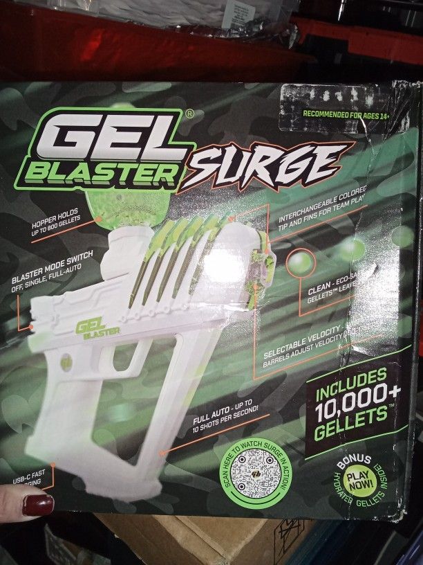 Gel Surge Blaster Toy 