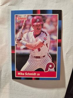 Mike Schmidt - DonRuss baseball card