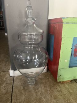 Large Glass Jar with Lid