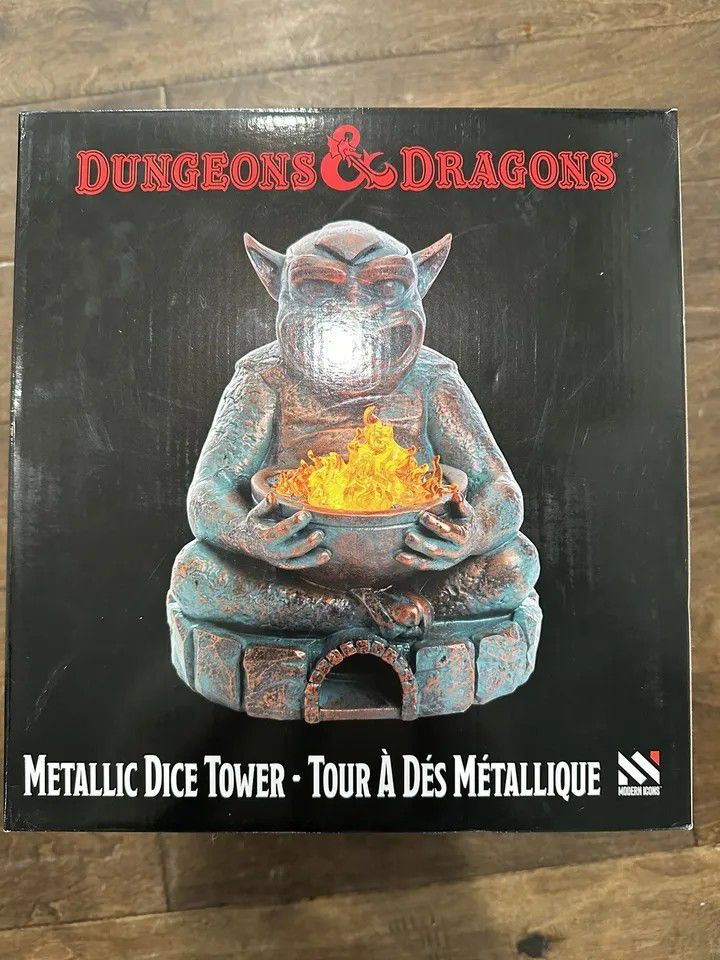 Dungeons & Dragons Sacred Idol Dice Tower From The AD&D Players Handbook Cover