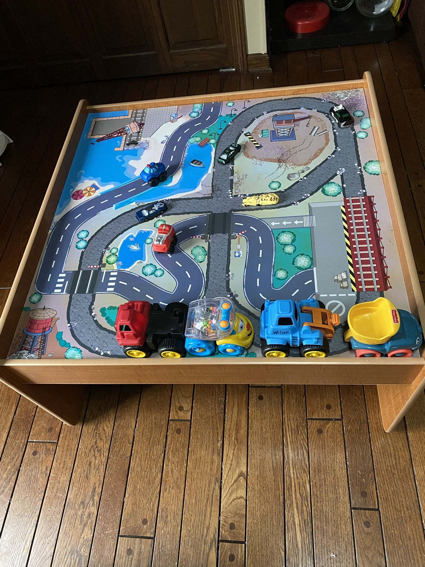 Imaginarium Wood Frame Activity Table with reversible top