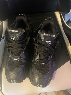 Black Balenciaga runners