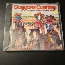 Doggone Country: Songs About BRAND NEW SEALED Dogs by Various Artists (CD, Nov-1994, C.M.H....