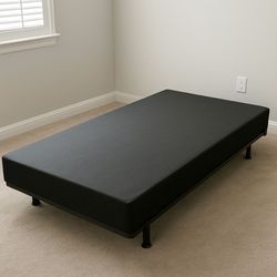 Twin Box Spring | Heavy-Duty Wood & Steel Construction | Factory Sealed, Never Used | Low Profile & Standard | Delivery Available