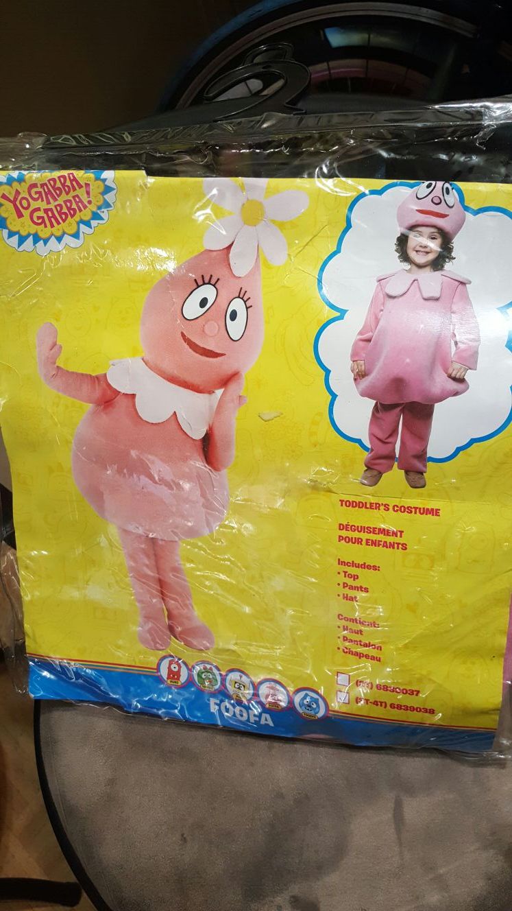 Foofa yo gabba gabba costume