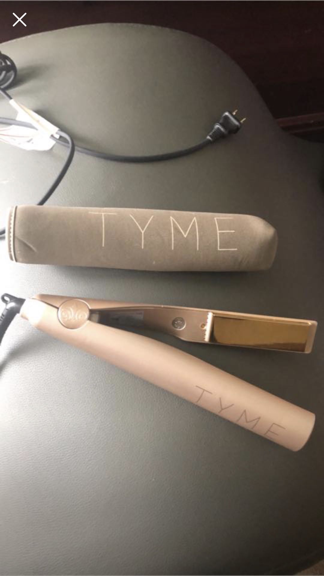 Tyme hair straightener/curler